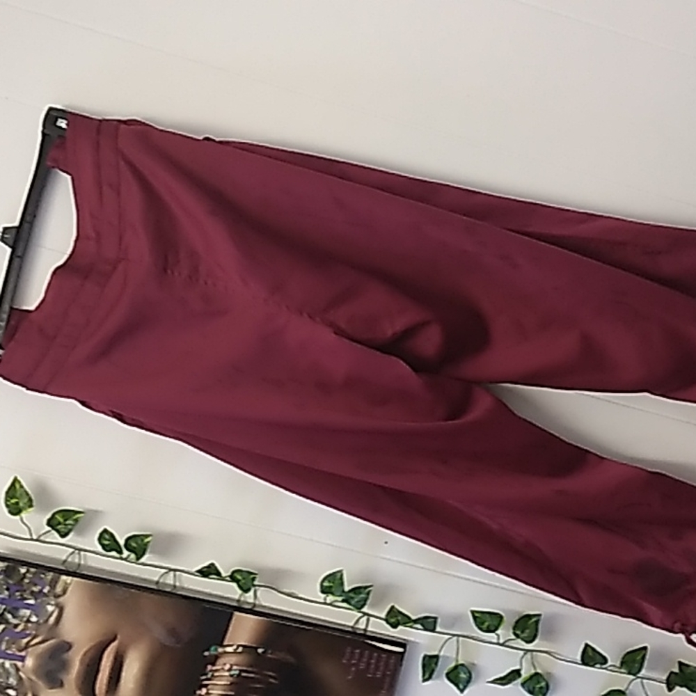 AMAZING!!! SHARP ASHLEY STEWART SZ 16 TWO PIECE RASPBERRY SILK / POLY SET - Picture 8 of 13